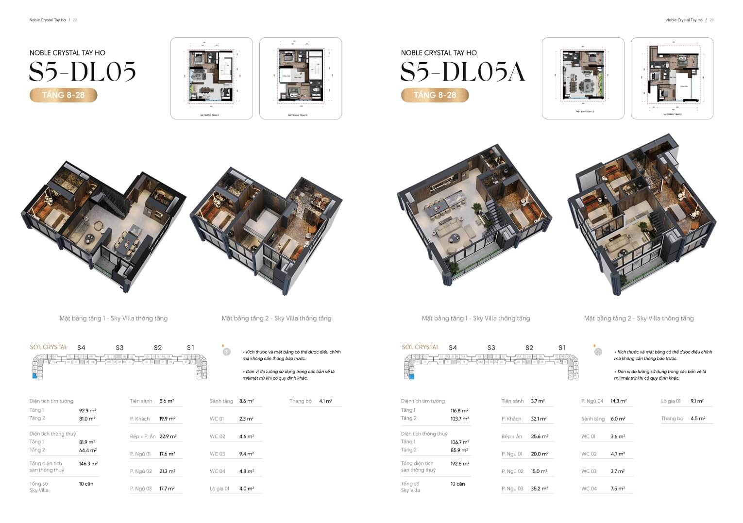 THIẾT KẾ CĂN HỒ NOBLE CRYSTAL TÂY HỒ CIPUTRA